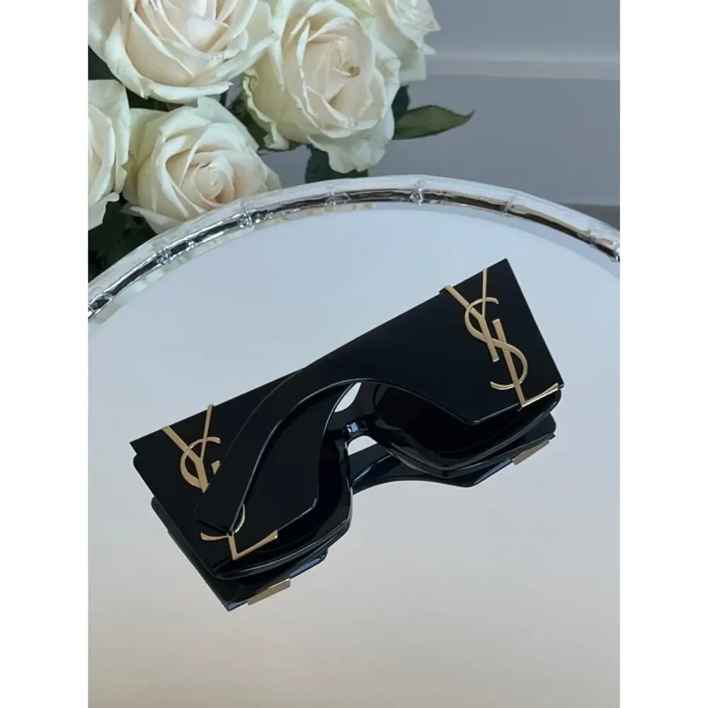 NEW Saint Laurent SLM119 Blaze Black Sunglasses